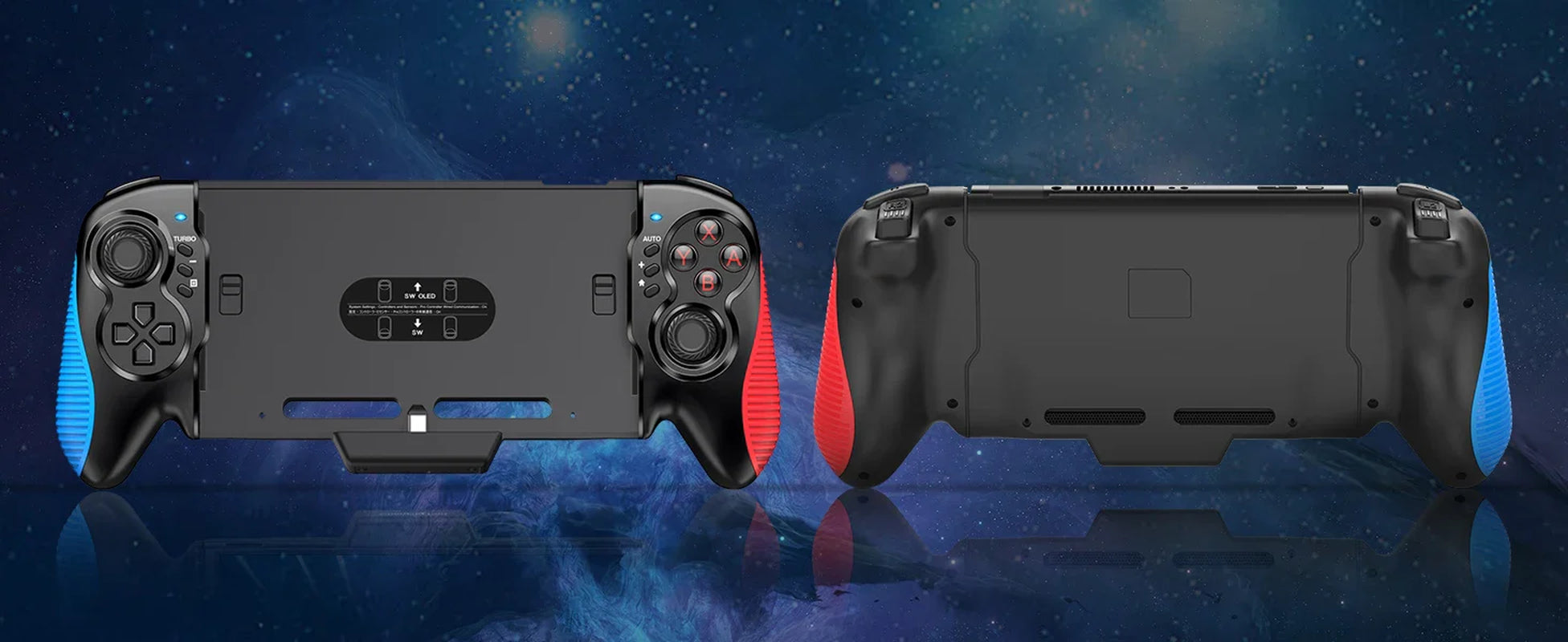 Dual Vibration Handheld Controller Grip Gamepad for Nintendo Switch Joy-Con Game