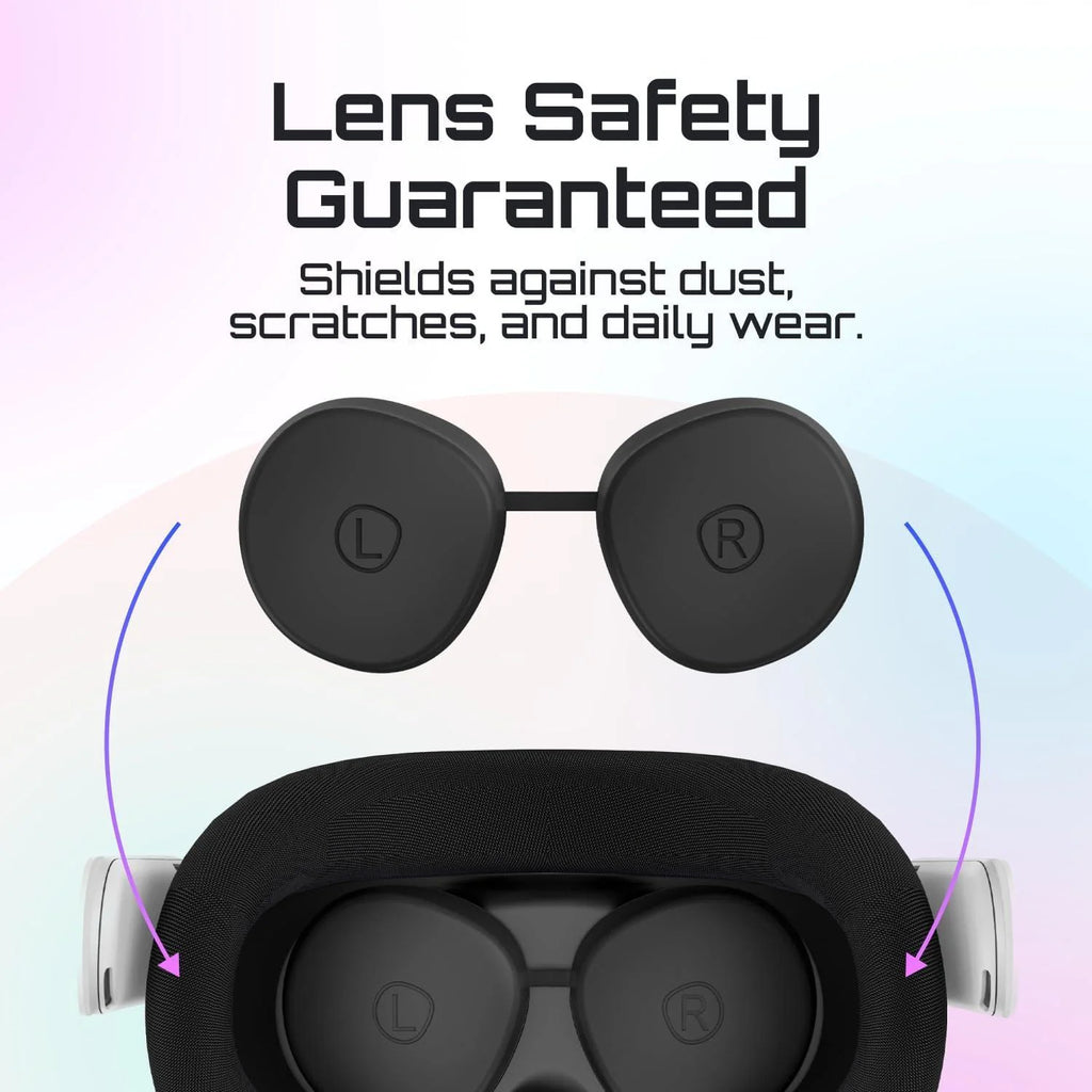 Silicone Cover Set Compatible with Meta Oculus Quest 3S