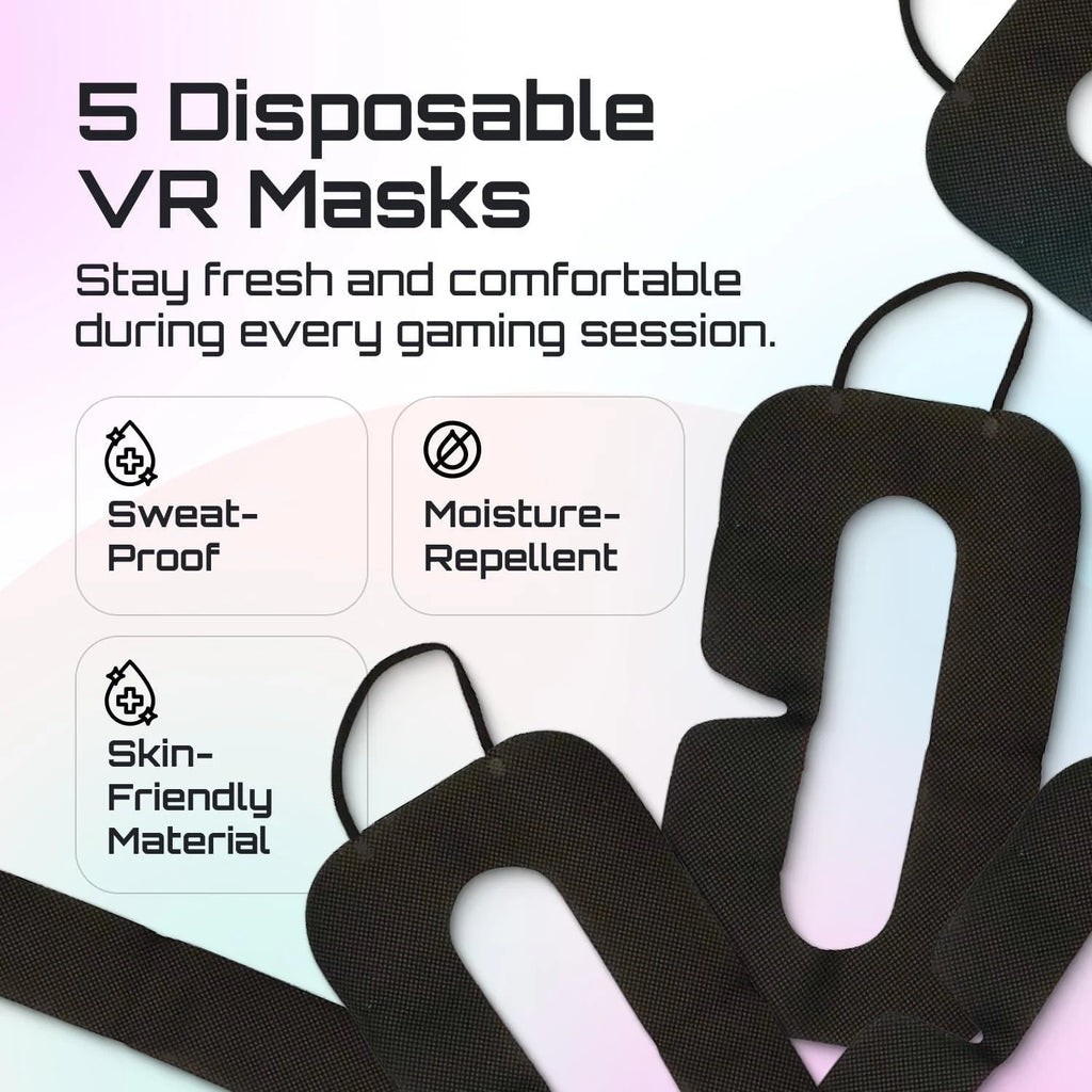 Silicone Cover Set Compatible with Meta Oculus Quest 3S